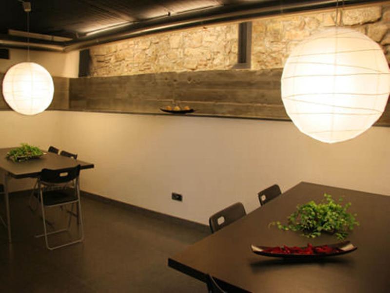 Aparthotel Allada 3* Barcelona Restaurace fotografie